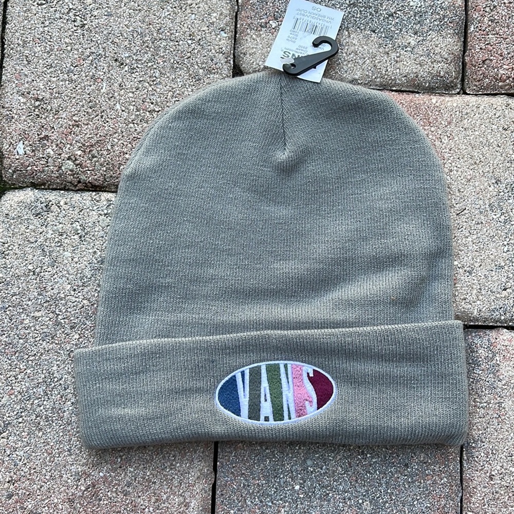 Vans WM Breakin Curf Grey Beanie Skateboarding Hat Women & Men VN0A5GUV85T - Picture 8 of 16